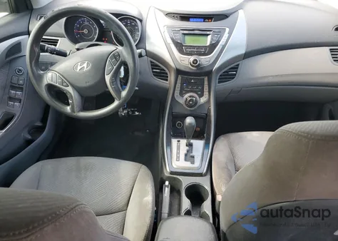 2013 Hyundai Elantra Gls from USA, damaged, VIN KMHDH4AE5DU515615